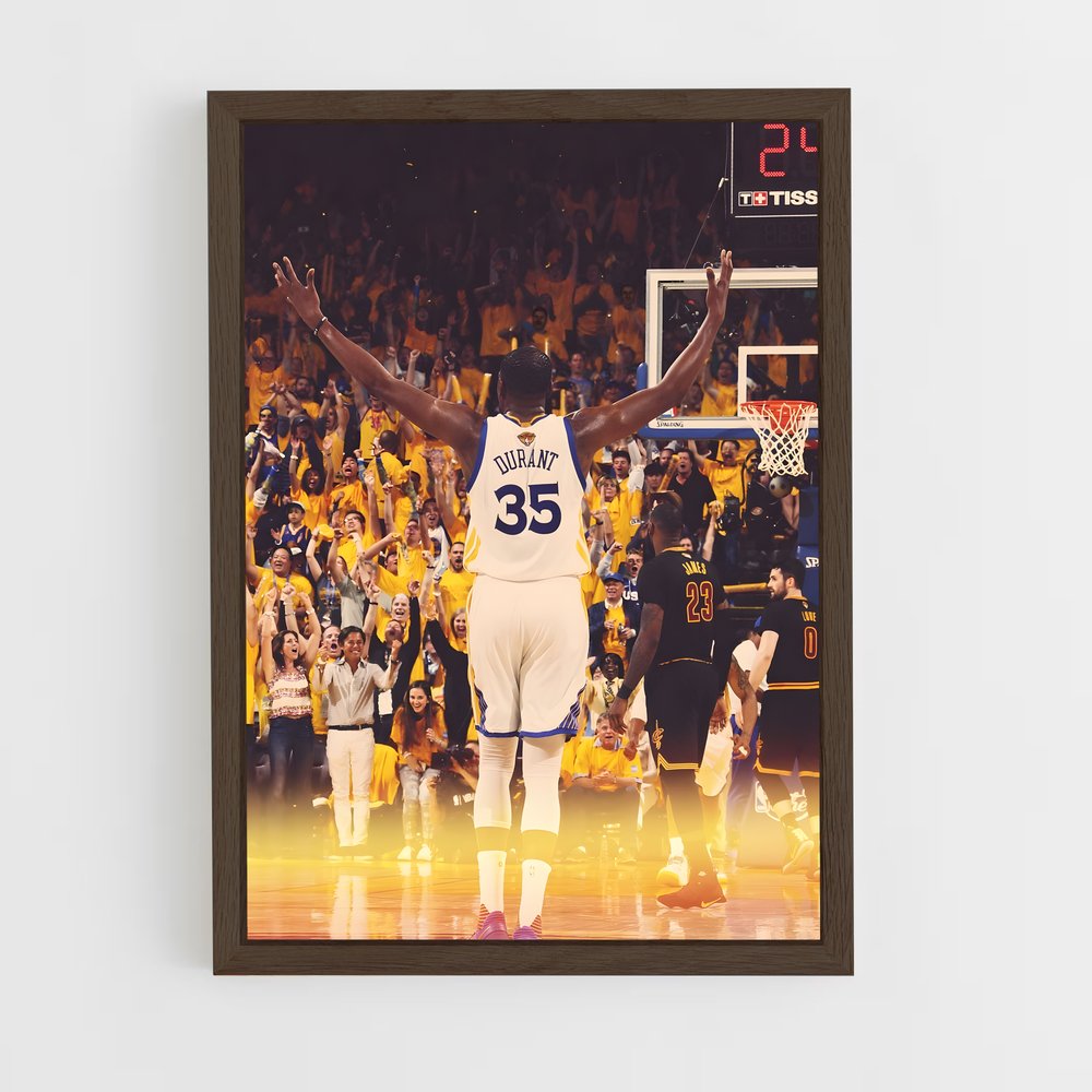 Poster Golden Victory – affiche Basketball (vue 5)